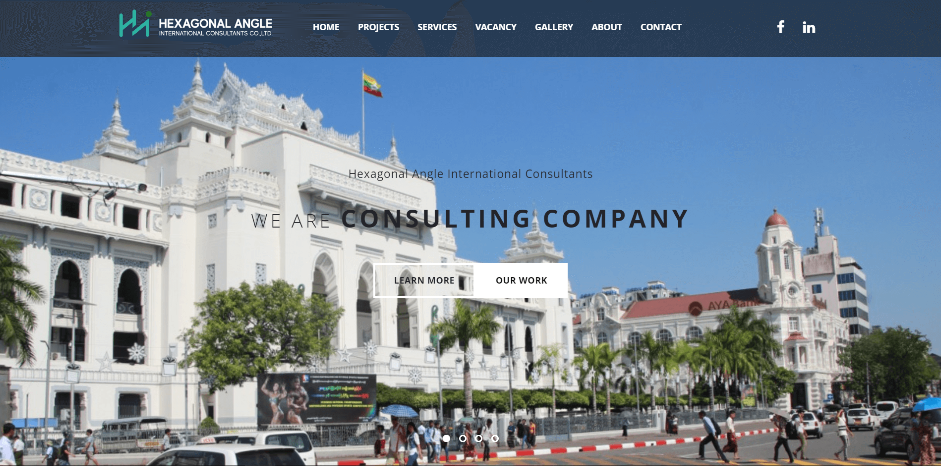 Hexagonal Angle International Consultants - Website